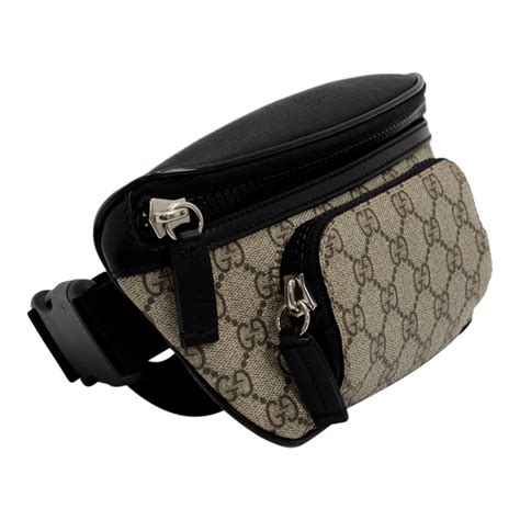 gucci supreme belt bag cheap|gucci waist pouch belt bag.